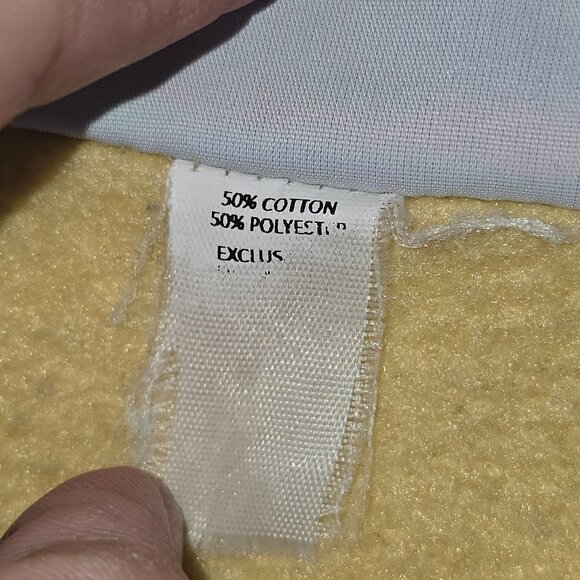 Champion Eco Authentic University of Montevallo Purple Gold Christmas Sweatshirt - Picture 9 of 9